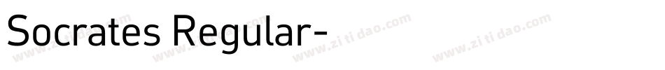 Socrates Regular字体转换